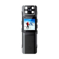 Cámara de vídeo portátil 4K con clip y lente giratoria de 180 grados., DS-DG90144