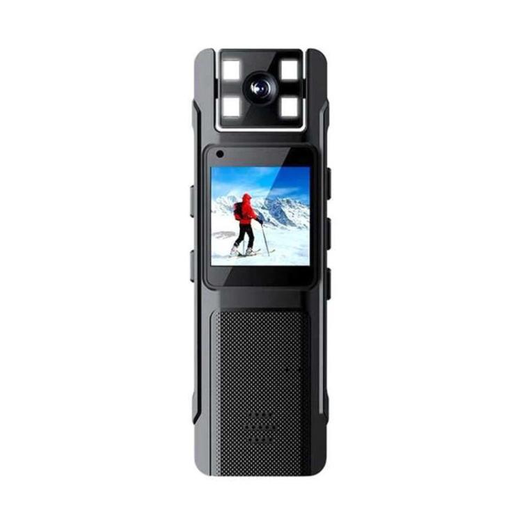 Cámara de vídeo portátil 4K con clip y lente giratoria de 180 grados., DS-DG90144