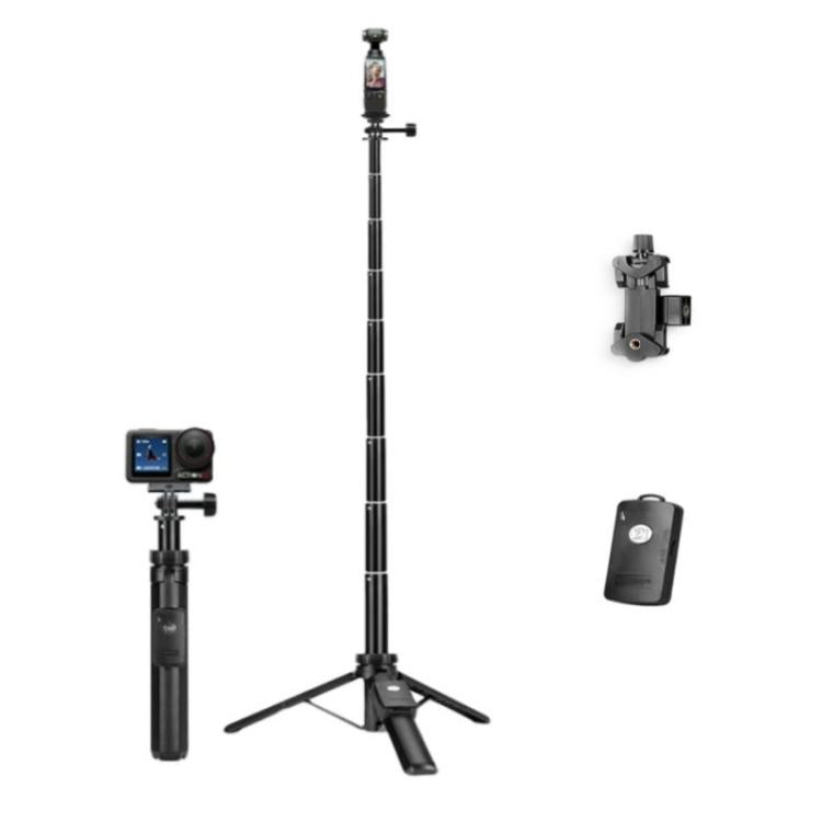 Trípode con palo selfie YUNTENG VCT-363 para smartphone / DJI Pocket 3, VCT-363