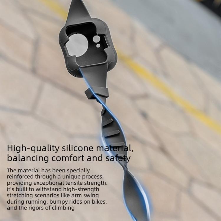 Funda protectora de silicona para correa de expansión de cámara deportiva, For Insta360 Go Ultra