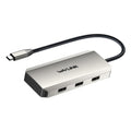 Adaptador de concentrador USB-C para estación de acoplamiento triple 4K para portátiles WAVLINK UMD308L con puertos HD/DP/PD de 100 W