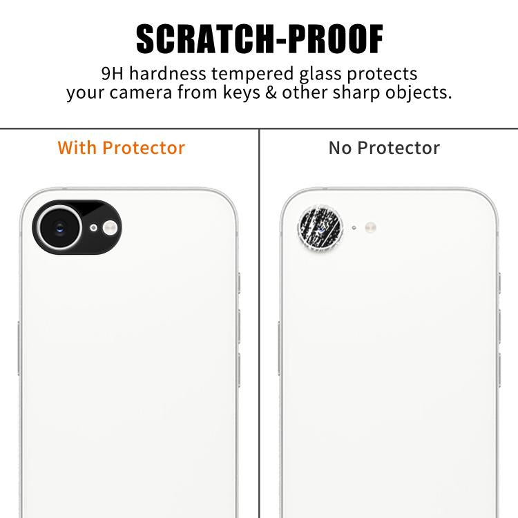 Protector de pantalla de cristal templado Kalebol HD antihuellas con lente de cámara integrada y realidad aumentada, serigrafiado., For iPhone 17e / 16e, For iPhone 17 Pro Max, For iPhone 17 Pro, For iPhone 17, For iPhone Air                           ...