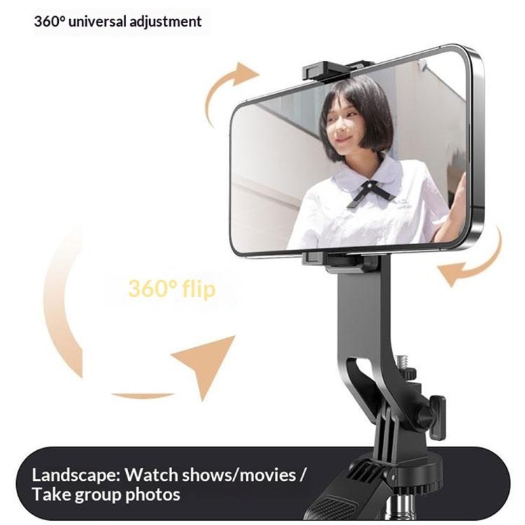 Estabilizador de mano antivibración P18TK, trípode extensible de 4 patas de 1,8 m, palo selfie Bluetooth., P18TK