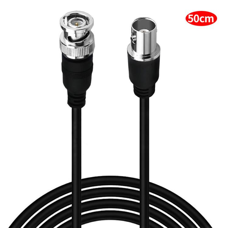 Cable de extensión JUNSUNMAY RG59U BNC macho a hembra para sistemas de cámaras de seguridad CCTV., 50cm, 100cm, 150cm