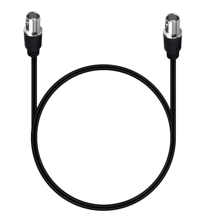 Cable de extensión JUNSUNMAY RG59U BNC hembra a hembra para sistemas de cámaras de seguridad CCTV., 50cm, 100cm, 150cm