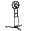 Trípode con soporte magnético plegable y ajustable para teléfono de aleación de aluminio CX-01