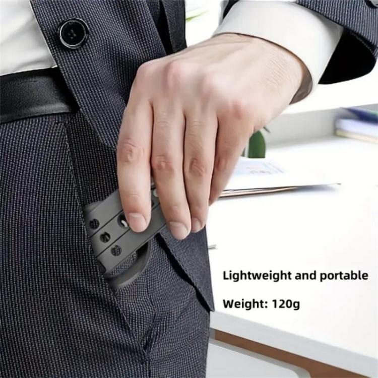 Trípode con soporte magnético plegable y ajustable para teléfono de aleación de aluminio CX-01