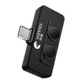 Micrófono mini YANMAI R6 para vlogging/grabación con puerto USB-C, IA + ANC (reducción de ruido inteligente).