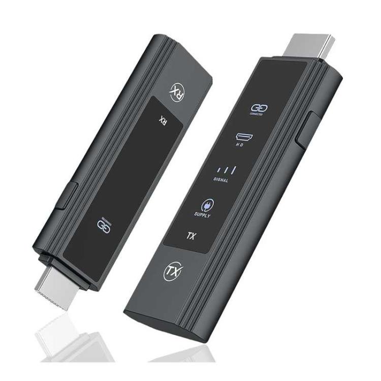 Extensor HDMI inalámbrico 4K HD con decodificación y salida 1080P para PC/portátil/proyector/TV Box
