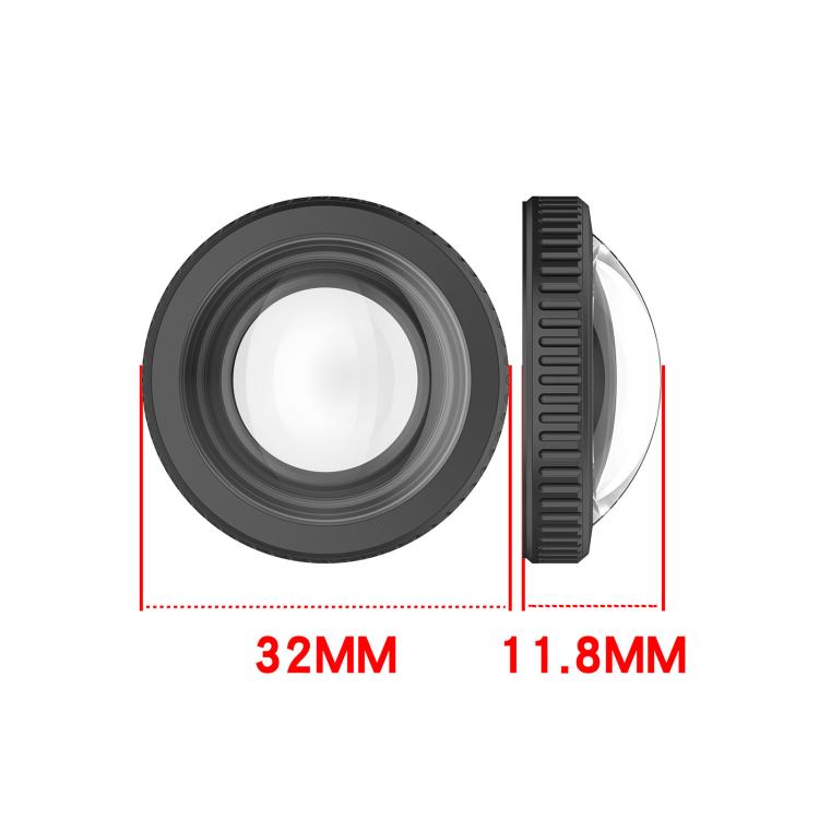 Cubierta protectora de cristal con filtro UV para lente de cámara, For GoPro MAX2