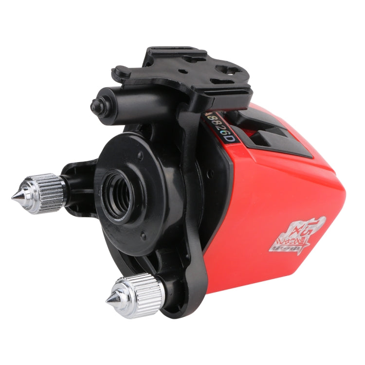 A8826D Nivel láser 3D autonivelante 2 láseres de línea Láseres verticales horizontales Nivel 360 Trípode Mini niveles láser