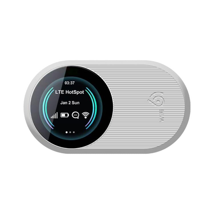 Router inalámbrico portátil M10 Pro 4G LTE WiFi 6 con punto de acceso móvil y pantalla OLED a color.