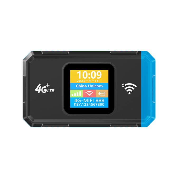 Router portátil MF967B-E con pantalla a color, WiFi 6 de 300 Mbps y función de punto de acceso móvil 4G LTE (versión euroasiática), MF967B-E
