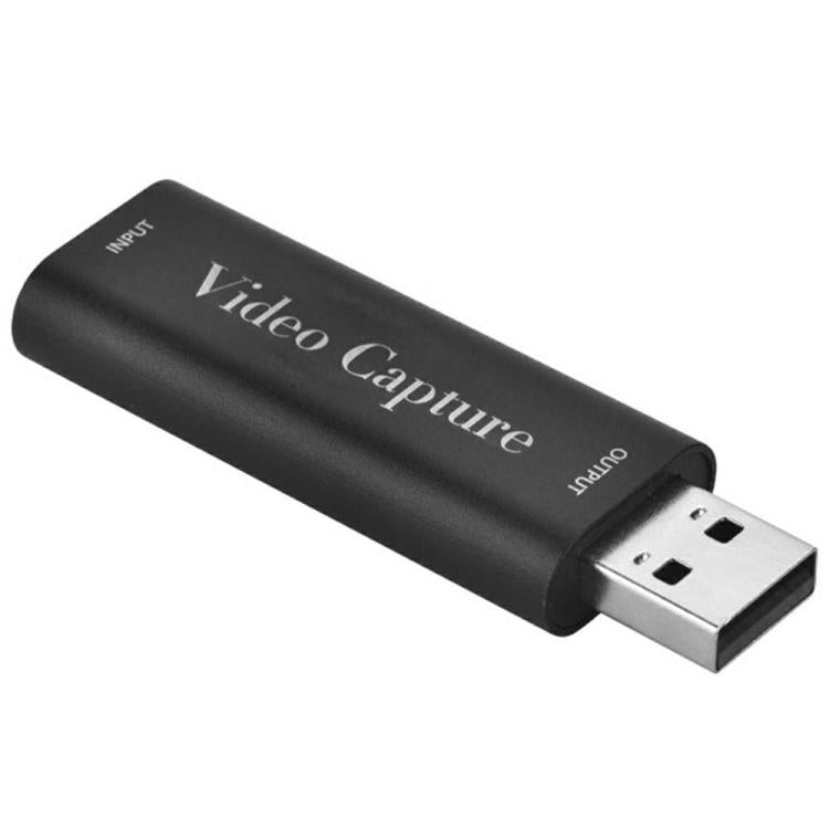 HU-01 Adaptador de grabación de juegos 1080P 60fps para transmisión en vivo, tarjeta de captura de video USB, HDMI a USB 2.0, HU-01