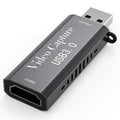 Adaptador de captura de vídeo HU-07 HD a USB 3.0 para grabación de juegos 1080P a 60Hz, HU-07