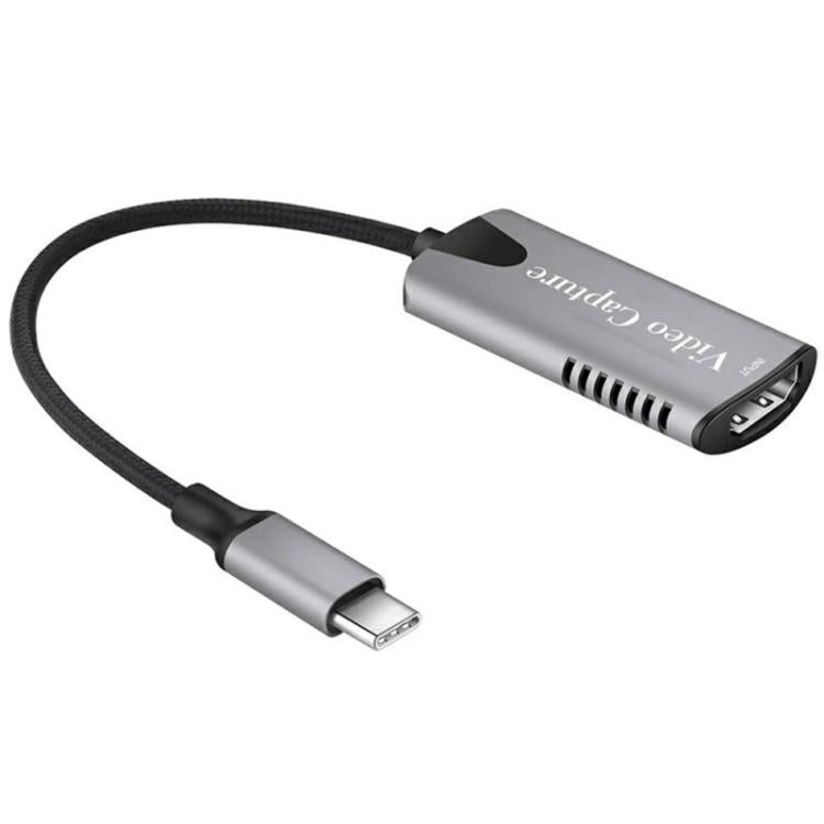 Tarjeta de captura de vídeo HU-04C para transmisión en directo de juegos en 4K mediante HDMI a USB tipo C, HU-04C