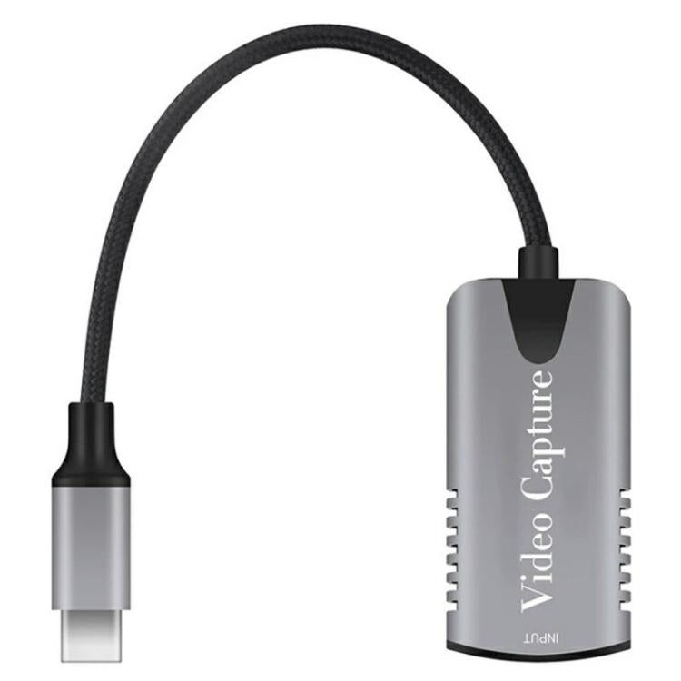 Tarjeta de captura de vídeo HU-04C para transmisión en directo de juegos en 4K mediante HDMI a USB tipo C, HU-04C