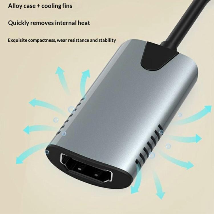 Tarjeta de captura de vídeo HU-04A 1080P 60Hz HDMI a USB Tipo-C / USB 2 en 1, HU-04A
