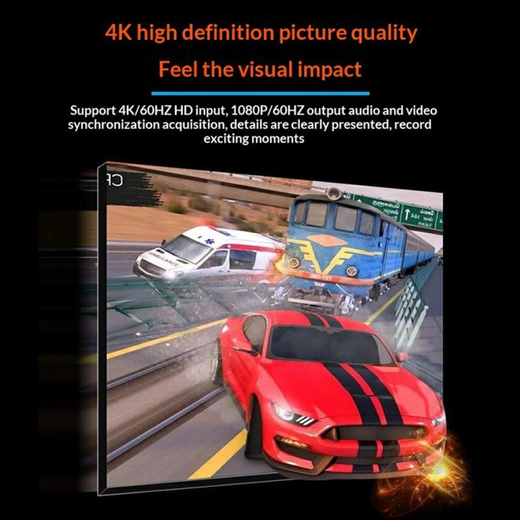 Tarjeta de captura de vídeo HU-04A 1080P 60Hz HDMI a USB Tipo-C / USB 2 en 1, HU-04A