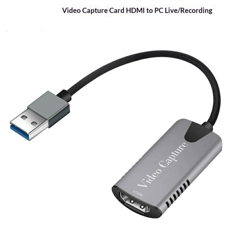 Tarjeta de captura de vídeo HU-04 USB 2.0 con entrada 4K y salida 1080P., HU-04