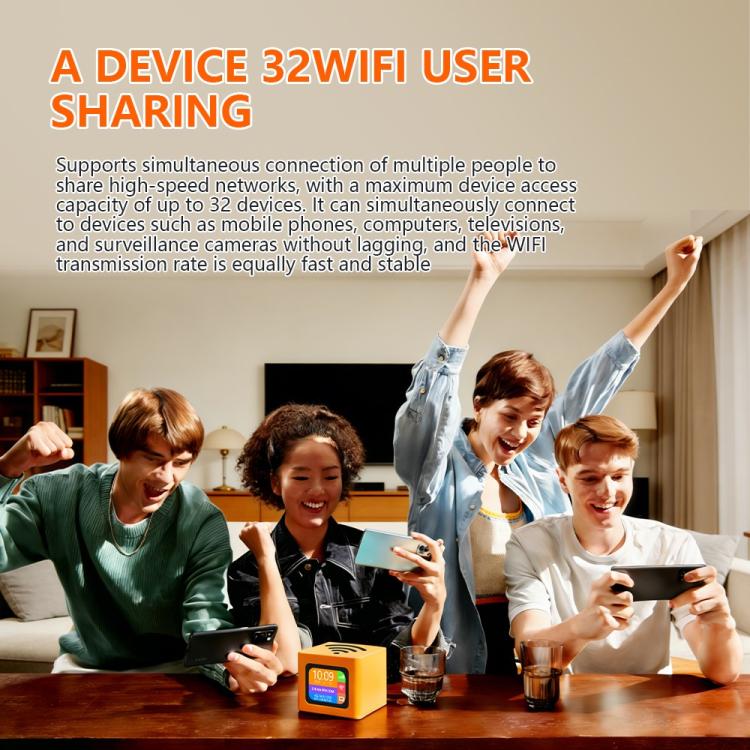 Router CPE inalámbrico Q51-E con ranura para tarjeta SIM y puerto RJ45, 4G LTE WiFi 6., EU Plug, UK Plug