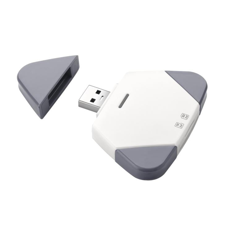 El lector de tarjetas magnéticas SD/TF 3.0 es compatible con teléfonos, drones, cámaras y ordenadores.