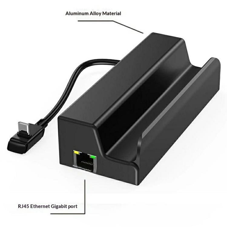HC-86E Hub de carga Gigabit Ethernet 4K HD PD 60W 6 en 1 para consolas de videojuegos, HC-86E