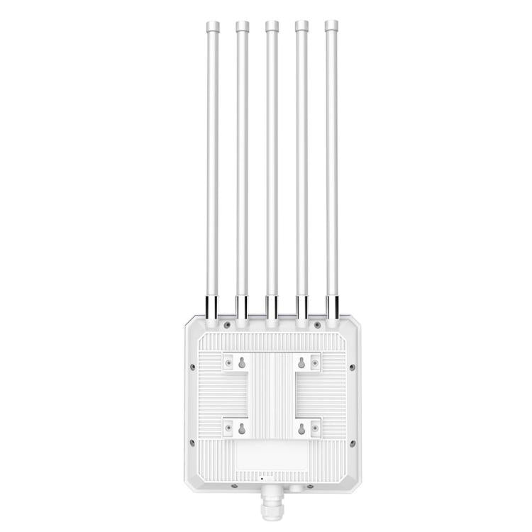 Router HW3000L resistente al agua IP67, 3000 Mbps, WiFi 6 2.4 / 5G de doble banda con antena de alta ganancia y PoE., US Plug, EU Plug, UK Plug, AU Plug