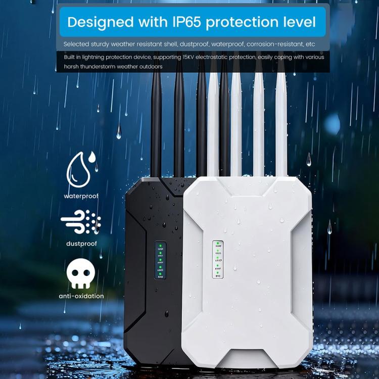 Punto de acceso inalámbrico para exteriores HW1800S WiFi 6 de 1800 Mbps, resistente al agua, doble banda, Gigabit Router, US Plug, EU Plug, UK Plug, AU Plug