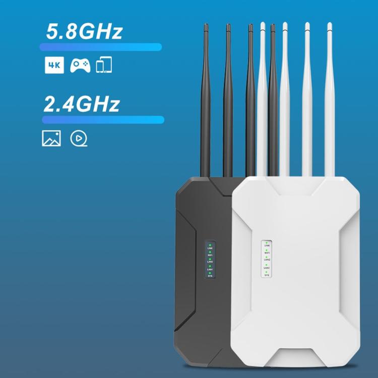 Punto de acceso inalámbrico para exteriores HW1800S WiFi 6 de 1800 Mbps, resistente al agua, doble banda, Gigabit Router, US Plug, EU Plug, UK Plug, AU Plug
