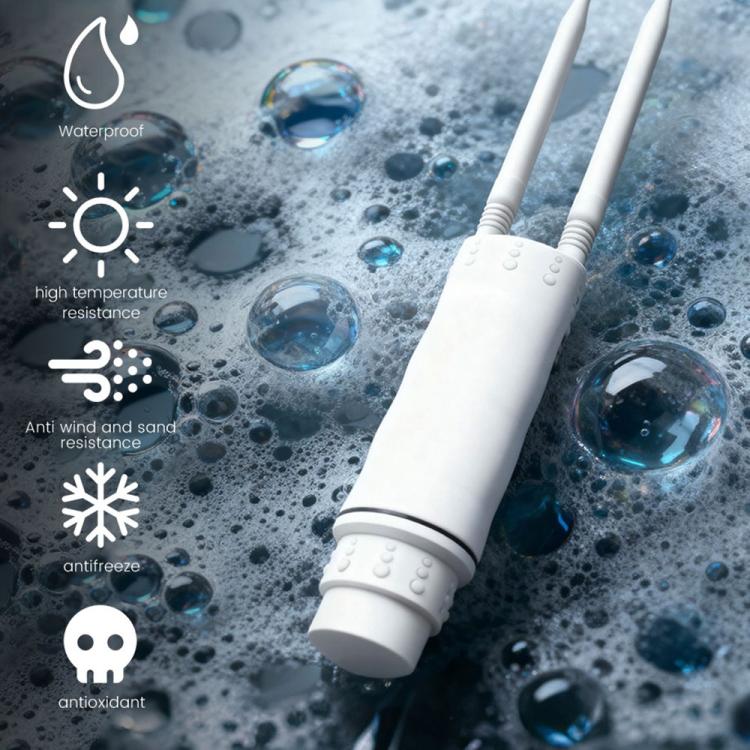 Repetidor de punto de acceso para exteriores HW1800Y IP67 resistente al agua, WiFi 6 AX1800, router de malla de doble banda 2.4/5.8G, US Plug, EU Plug, UK Plug, AU Plug