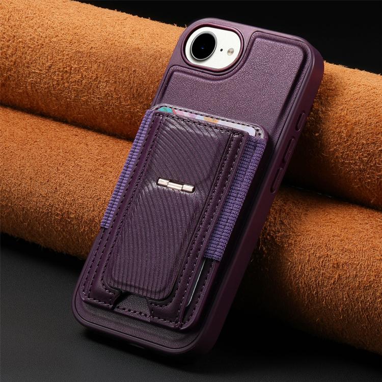 Funda CaseNeo Fold Holder Retro con bolsa elástica para tarjetas y parte trasera magnética para teléfono., For iPhone 17e / 16e, For iPhone 17 Pro Max, For iPhone 17 Pro, For iPhone 17, For iPhone Air, For iPhone 16 Pro Max, For iPhone 16 Pro          ...