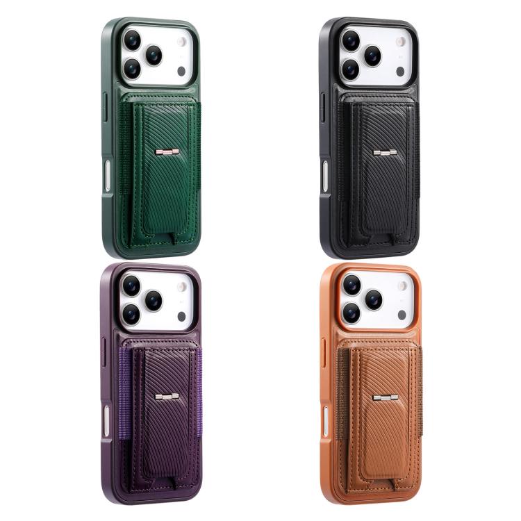 Funda CaseNeo Fold Holder Retro con bolsa elástica para tarjetas y parte trasera magnética para teléfono., For iPhone 17e / 16e, For iPhone 17 Pro Max, For iPhone 17 Pro, For iPhone 17, For iPhone Air, For iPhone 16 Pro Max, For iPhone 16 Pro          ...