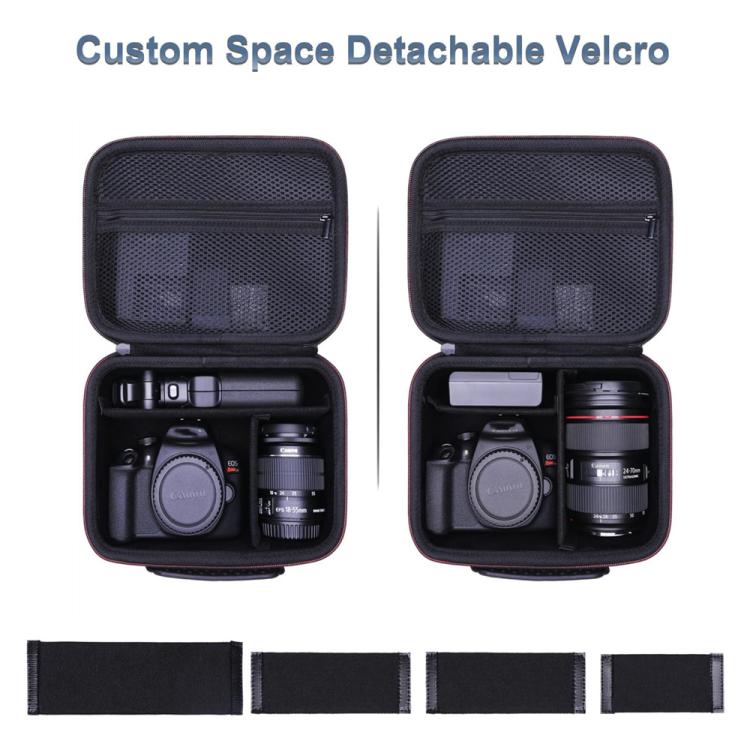 Bolsa protectora de transporte para cámaras réflex digitales Canon EOS Rebel T7 / R50 / R6 Mark II / R100 / R50 V / T6 / R8 / R10 / R5 Mark II / RP / R7 / 5D Mark IV / SL3 / T100.