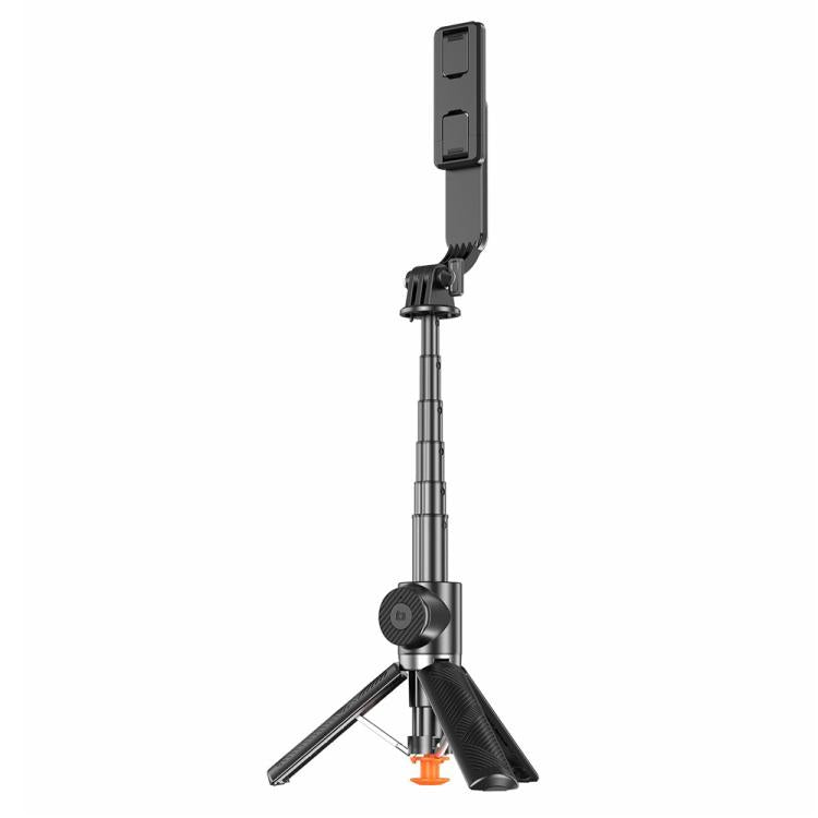 T01 Mini palo selfie para fotografía, trípode extensible de 69 cm, soporte para teléfono con control remoto Bluetooth