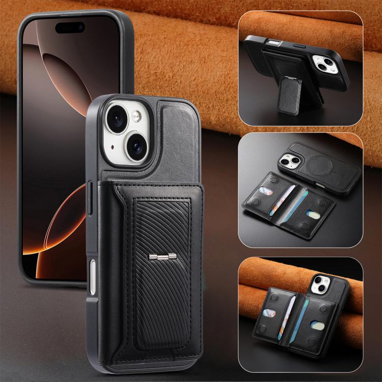 Funda para teléfono CaseNeo Retro con bisagra, plegable y parte trasera magnética, For iPhone 15, For iPhone 14, For iPhone 14 Pro, For iPhone 14 Pro Max, For  iPhone 13 Pro Max, For iPhone 13 Pro, For iPhone 13