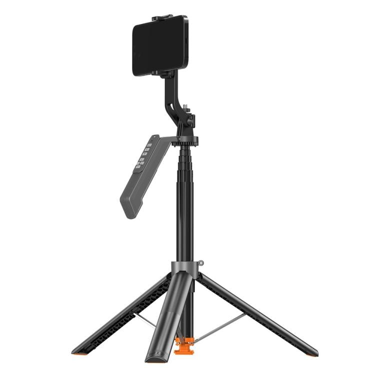 Trípode para teléfono con control remoto Bluetooth T02TK, rotación de 360 grados, palo selfie.