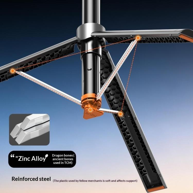 Trípode para teléfono con control remoto Bluetooth T02TK, rotación de 360 grados, palo selfie.