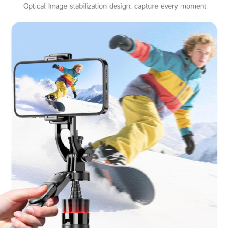 Trípode automático extensible F06 Travel de 1300 mm con despliegue de un solo toque y soporte para palo selfie., F06