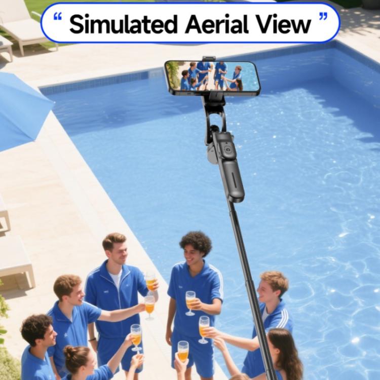 Trípode automático extensible F06 Travel de 1300 mm con despliegue de un solo toque y soporte para palo selfie., F06