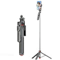 F05 Soporte para teléfono con control remoto para fotografía y vlogging, palo selfie extensible y trípode, F05