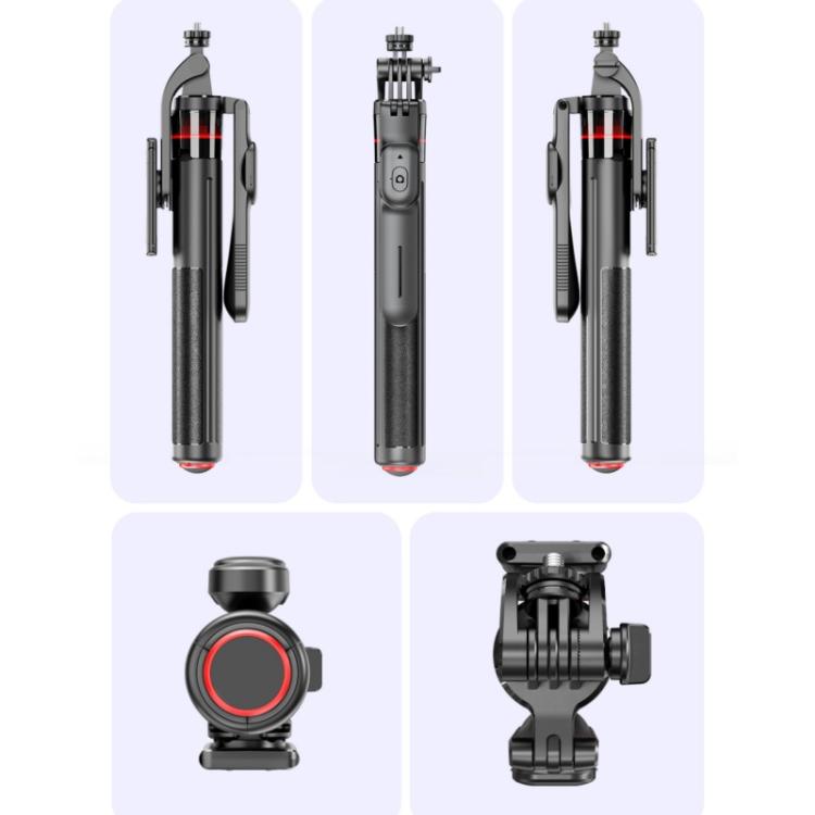 F05 Soporte para teléfono con control remoto para fotografía y vlogging, palo selfie extensible y trípode, F05