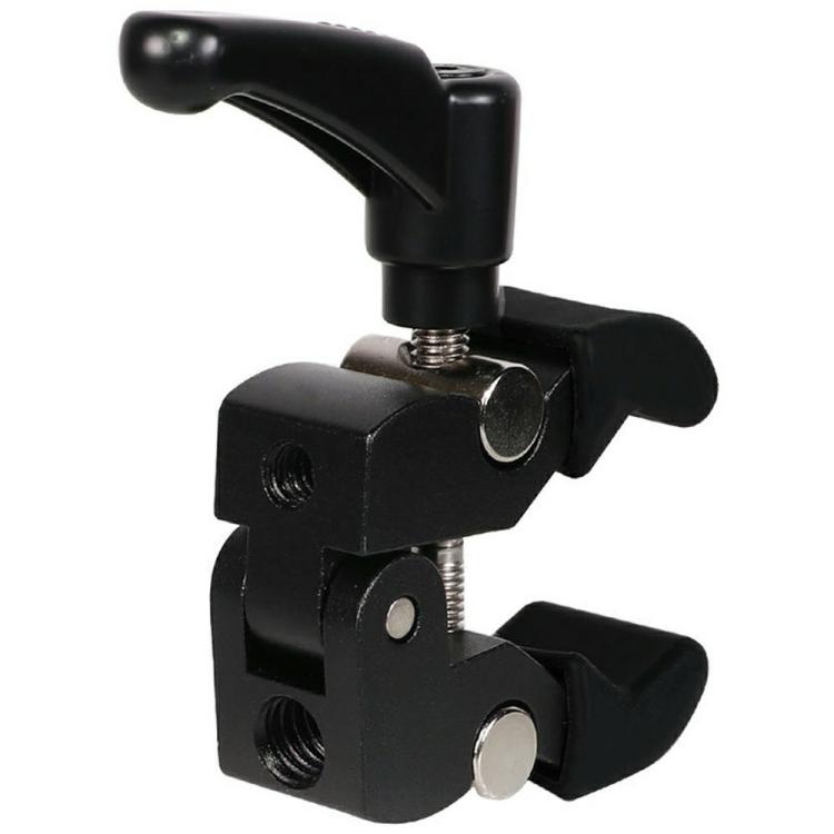 Pinza de sujeción para fotografía Z039 con rosca de 1/4 y 3/8, tipo alicates de cangrejo, para cámaras DSLR.