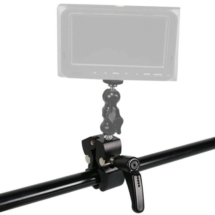 Pinza de sujeción para fotografía Z039 con rosca de 1/4 y 3/8, tipo alicates de cangrejo, para cámaras DSLR.