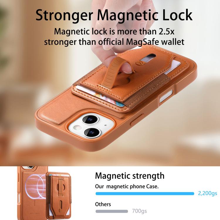 Funda para teléfono CaseNeo Retro con pulsera elástica y tarjetero magnético., For iPhone 15, For iPhone 14, For iPhone 14 Pro, For iPhone 14 Pro Max, For iPhone 13 Pro Max, For iPhone 13 Pro, For iPhone 13