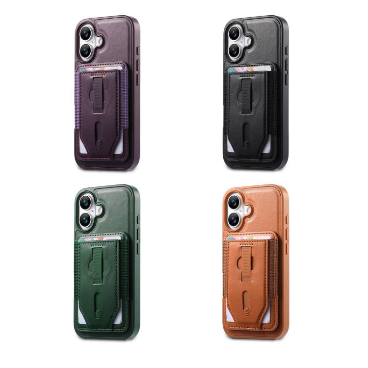 Funda para teléfono CaseNeo Retro con pulsera elástica y tarjetero magnético., For iPhone 15, For iPhone 14, For iPhone 14 Pro, For iPhone 14 Pro Max, For iPhone 13 Pro Max, For iPhone 13 Pro, For iPhone 13