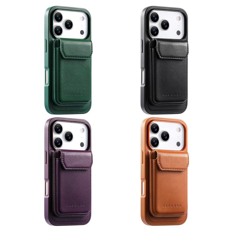 Funda para teléfono CaseNeo Retro Multi-Card Bag con parte trasera magnética, For iPhone 15, For iPhone 14, For iPhone 14 Pro, For iPhone 14 Pro Max, For iPhone 13 Pro Max, For iPhone 13 Pro, For iPhone 13