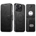Funda para teléfono Suteni Q05S5 3 en 1 con abridor de botellas desmontable, tarjetero magnético, piel de vacuno y piel vegana., For iPhone 13 Pro Max, For iPhone 13 Pro, For iPhone 13, For iPhone 12, For iPhone 12 Pro Max, For iPhone 12 Pro