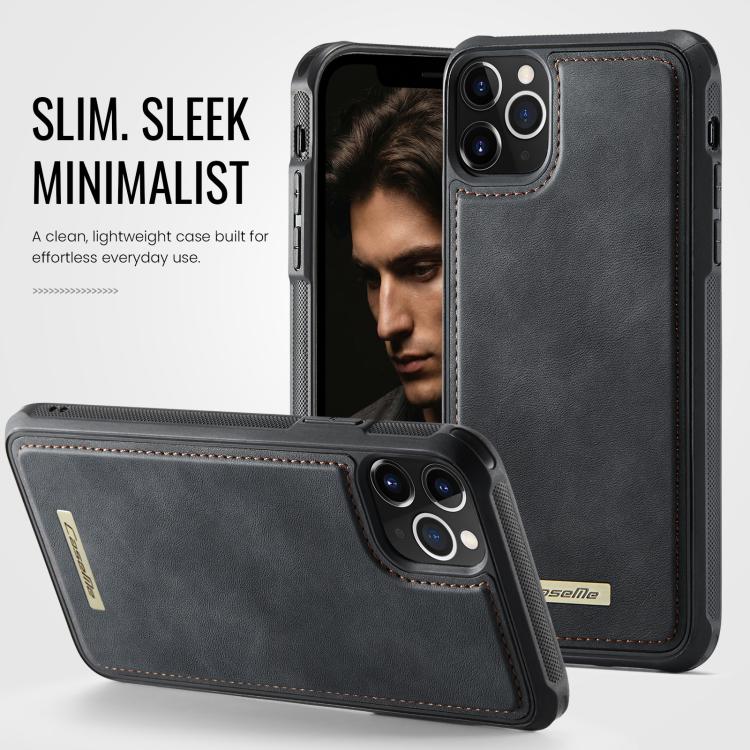 Funda trasera magnética de piel vegana para teléfono CaseMe Serie C69, For iPhone 11 Pro Max, For iPhone 11, For iPhone 11 Pro, For iPhone 17e /16e, For iPhone 15 Plus / 14 Plus, For iPhone 12 / 12 Pro