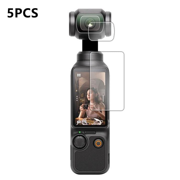 5 unidades de película de hidrogel EPU suave de ultra alta definición, For DJI Osmo Pocket 4